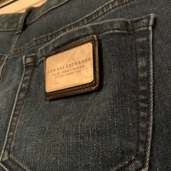 Armani Exchange dark blue jeans - Size 29R - Picture 5 of 5
